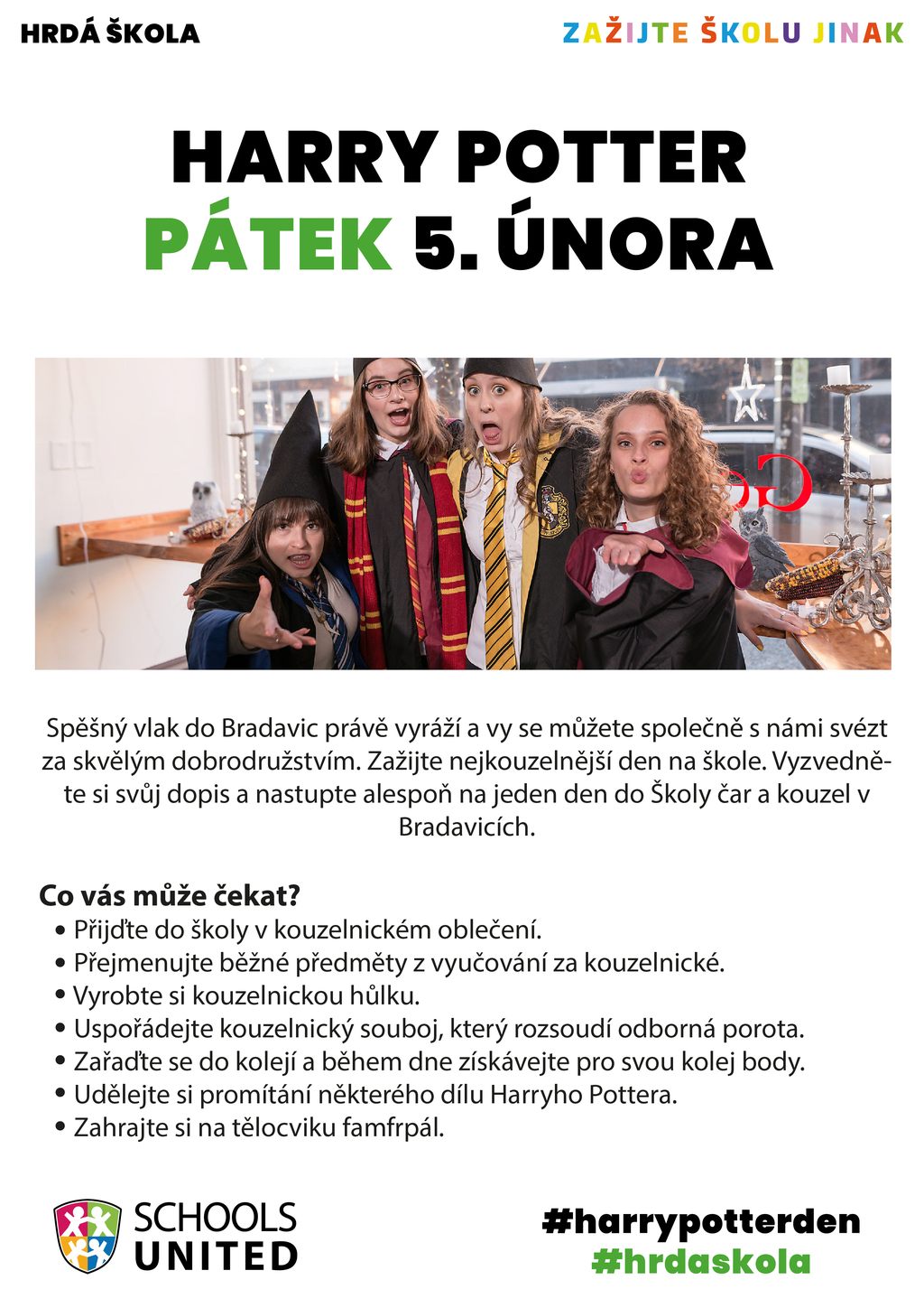 Hrdá škola - Harry potter